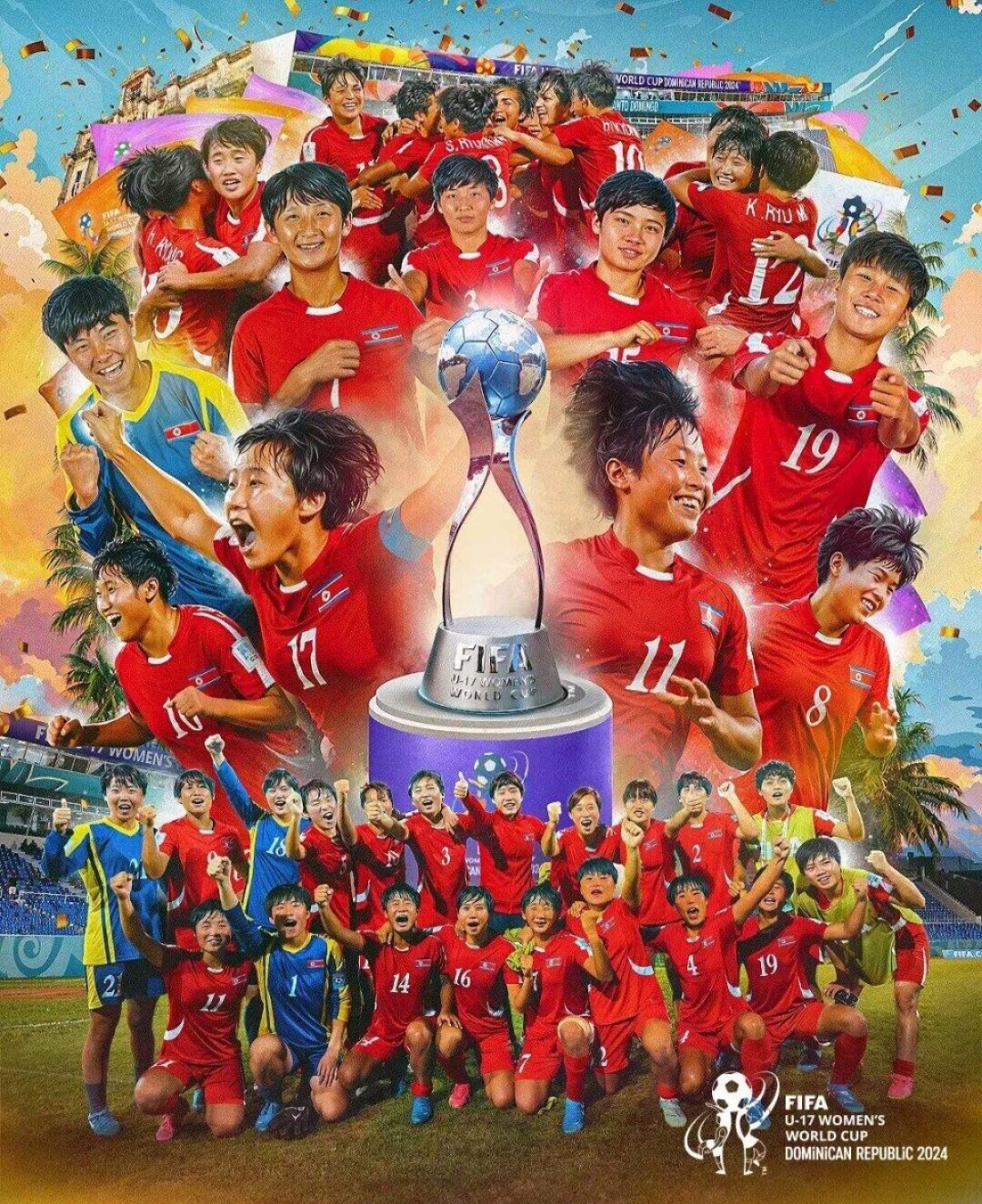 朝鲜球队备战国际比赛，决意创造奇迹